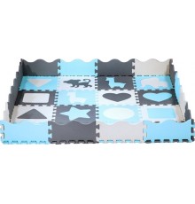 Пазл з манежем MD03 KID'S PLAYPEN MINT 140x140CM NILS FUN 36 елементів
