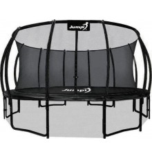 Батут Jumpi Maxy Comfort Plus з внутрішньою сіткою 14,5 футів 435 см чорний
