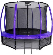 Батут Jumpi Maxy Comfort Plus з внутрішньою сіткою 10 футів 312 см фіолетовий