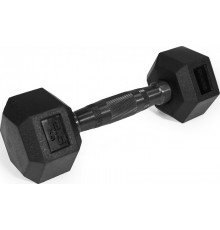 Гантель Zipro Hex прогумована 1 х 2,5 кг