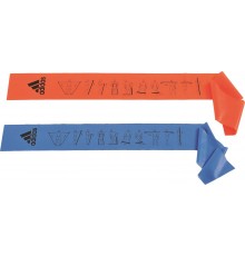 Набір стрічок-еспандерів для вправ Adidas ADTB-10604 червоно-синій