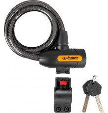 Велосипедний замок W-TEC Evakko 10*1800 мм