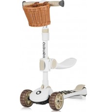 Дитячий самокат Lionelo FRANKY BEIGE