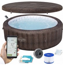 Джакузі-SPA надувне Bestway 6001P Lay-Z Bali 7-місне