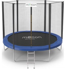 Батут Jumi Motion Sport Line OM-710184 з зовнішньою сіткою 8,5 футів 252 см синій