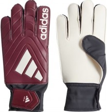 Рукавички воротарські Adidas Copa Club IQ4017 р. 10,5, бордово-білі