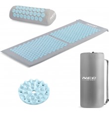 Акупунктурний килимок Neo-Sport NS-901 сіро-блакитний