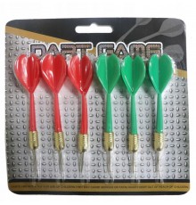 Дротики для дартсу MASTER Plated Brass - 6 шт