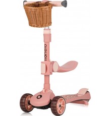 Дитячий самокат Lionelo FRANKY PINK ROSE