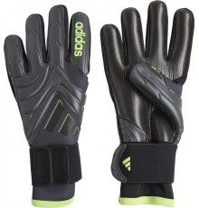 Рукавички воротарські Adidas Copa Pro czarne JN5335 р. 9,5, чорно-зелені