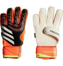 Рукавички воротарські Adidas Predator Glove Match Fingersave IQ4037 р. 8,5, різнокольорові