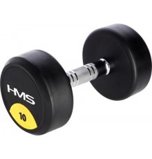 Гантель прогумована HMS HG PRO, 10 кг