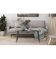 Стіл журнальний Монтана Ferrum-decor 45x100x50 Чорний метал ДСП (FRD-106751)