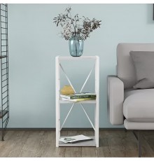 Етажерка 3/34 Ferrum-decor Серії Конект 73x34x28 білий ДСП Біле 16мм (FRD-104295)