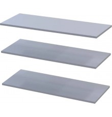 Комплект полиць для шафи Doros Promo Сірий 3шт. 86.7х35х1.6 DRS-011631