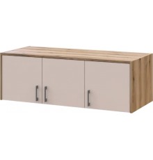 Антресоль Doros Ронді Дуб Артизан/Кашемір 3 ДСП 121х52х41 DRS-011602 (80737823)