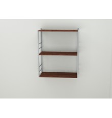 Книжкова полиця універсальна Ferrum-decor Стім 2 74x63x26 сірий ДСП Венге 16мм (FRD-106176)