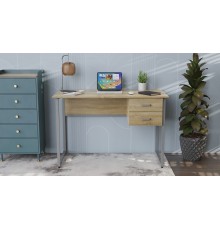 Комп'ютерний стіл Ferrum-decor Гаррі 75x120x60 сірий ДСП Сосна Кембра 32мм (FRD-101460)