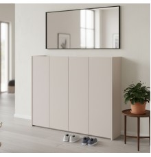 Тумба для взуття Doros Кассель Кашемір 4 ДСП 128х40х110 (DRS-011828)