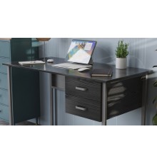 Комп'ютерний стіл Ferrum-decor Гаррі 75x120x70 білий ДСП Сосна Кембра 32мм (FRD-101010)