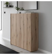 Тумба для взуття Doros Кассель Дуб Евок 3 ДСП 97х40х110 (DRS-011820)