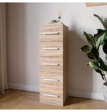 Комод 5 шухляд М-ЗОН Джеко 300 Сонома (MZN-031017)