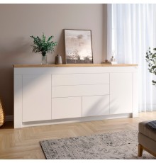 Великий комод LION Ларрі-2 Нiмфея альба/Дуб Аппалачи (LION-041006)