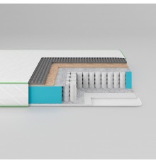 Матрац ортопедичний Ismart Koala Dream 180х200 см пружинний (ISM-051026)