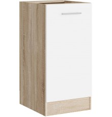 Кухонний модуль нижній Еверест Еко 400 дуб сонома/німфея альба 40х46х82 см (DTM-071044)