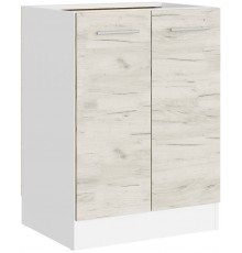 Кухонний модуль нижній Еверест Еко 600 дуб крафт білий/білий 60х46х82 см (DTM-071025)