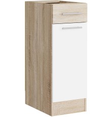 Кухонний модуль нижній з шухлядою Еверест Еко 300 дуб сонома/німфея альба 30х46х82 см (DTM-071047)