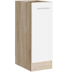 Кухонний модуль нижній Еверест Еко 300 дуб сонома/німфея альба 30х46х82 см (DTM-071048)