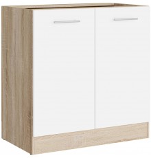 Кухонний модуль нижній Еверест Еко 800 дуб сонома/німфея альба 80х46х82 см (DTM-071039)