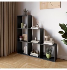 Стелаж М-ЗОН Джеко 1072 Антрацит (MZN-031003)