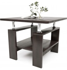 Стіл журнальний Еверест СЖ-2 для вітальні венге темний (DTM-2130)