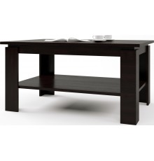 Стіл журнальний Еверест Соната СЖ-910 для вітальні венге темний (DTM-2137)