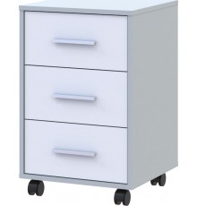 Тумба офісна Doros Т3 43х42х66,4 см Сірий/Білий (DRS-011402)