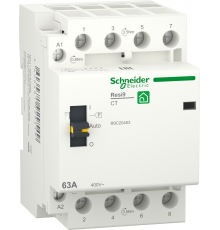Контактор Schneider Electric RESI9 (63 A, 3P+N, 4NO) (R9C20463)