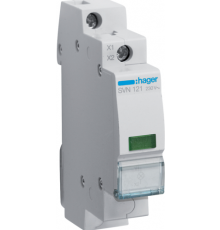 Індикатор LED Hager SVN121 230В зелений