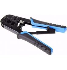 Інструмент для обтиску конекторів Hypernet HT-568 RJ-45 (8P8C) & RJ-12 (6P6C) Black