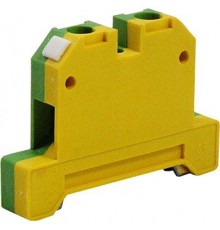 Набірна клемна колодка заземлення E.Next e.tc.z.din.pro.2.5 Yellow (p050001)