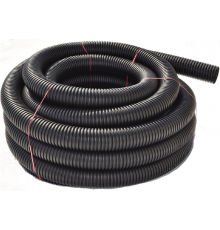 Гофротруба DKC D16 мм ПВД чорна