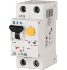 Диференціальний автомат Eaton PFL6-16/1N/C/003