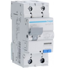 Диференціальний автомат Hager AC966J C16 (1P+N, 6kA, C, 16A, 10mA, A)