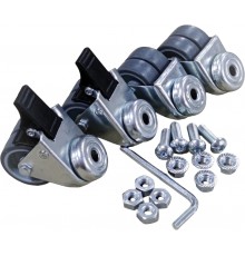 Комплект коліс CMS UA-OFLC955-WK до стійки-кронштейна Cube (4 колеса, 4 болта, 8 гайок, ключ)