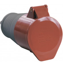Розетка IEK ССІ-215 (3Р+PЕ+N) 16А 380V Red (PSR22-016-5)
