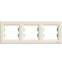 Рамка 3-постова Schneider Electric Asfora кремовий (EPH5800323)