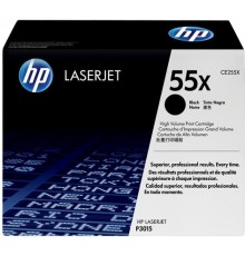 Картридж HP LJ 55X 12,5K (P3015d, M525) Black (CE255X)