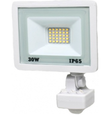 Прожектор LED Lightwell LW-FL-W-30-S 30 Вт з датчиком руху