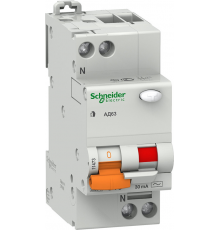 Диференціальний автомат Schneider Electric АД63 (2P, 16А, 30мА, С)